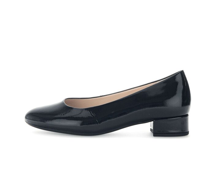 Gabor Eleganter Pumps Schwarz - Lackleder