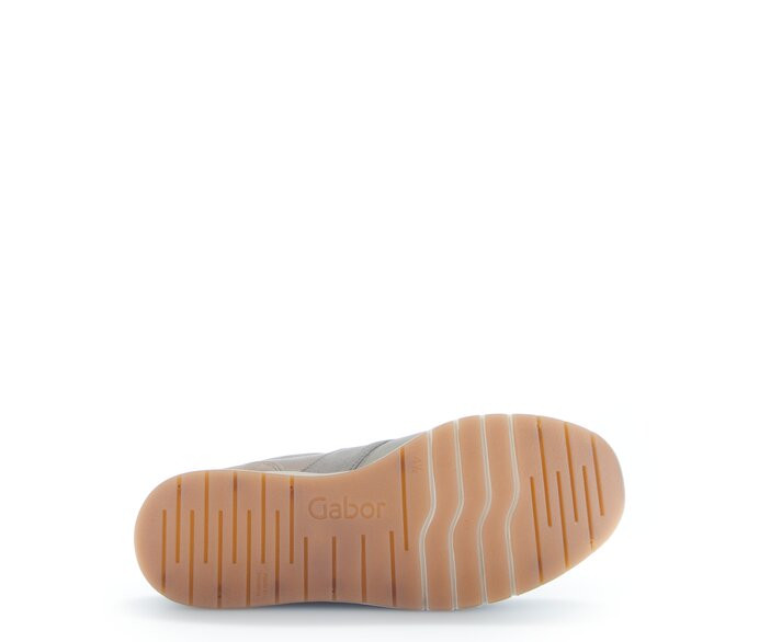 Gabor Sneaker Low Beige - Materialmix Leder/Lederimitat