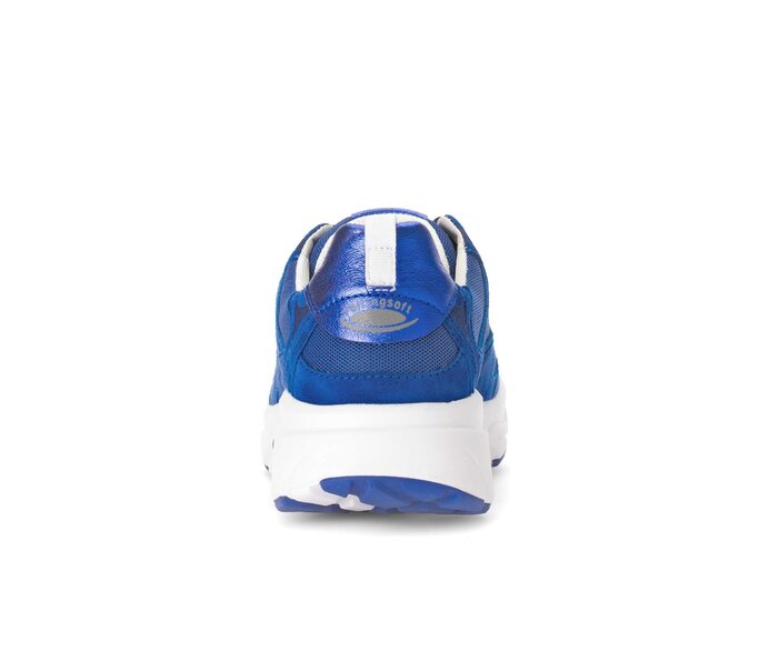 Gabor Sneaker Low Blau - Materialmix Leder/Lederimitat