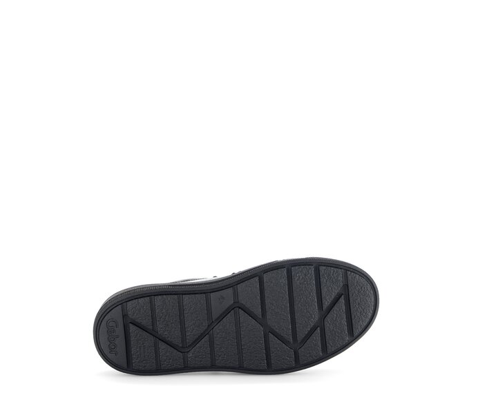 Gabor Sneaker Low Schwarz - Lackleder