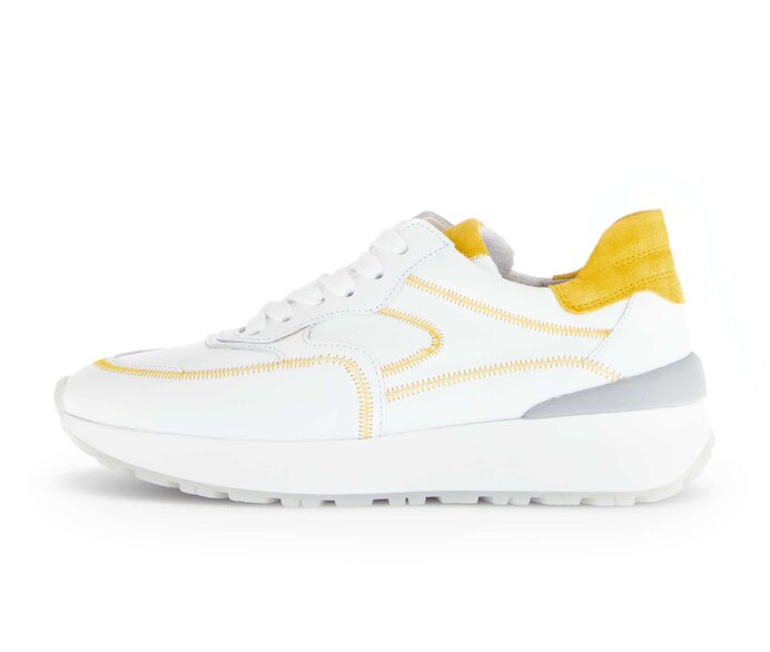 Gabor Sneaker Low Weiß - Glattleder
