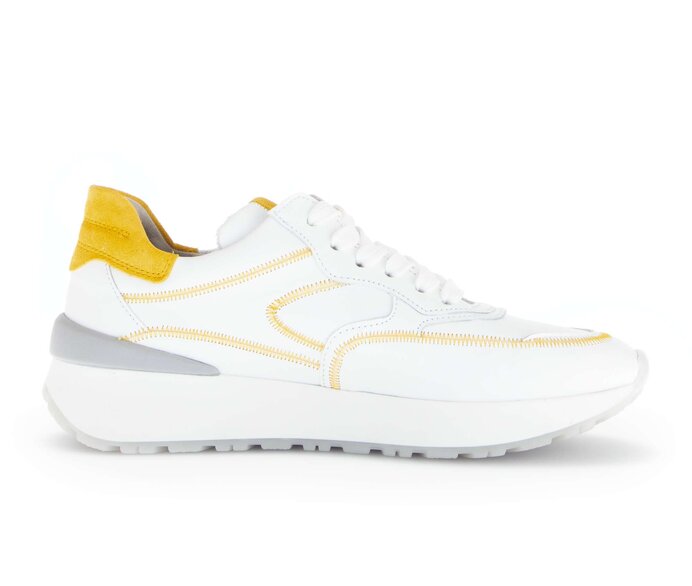 Gabor Sneaker Low Weiß - Glattleder