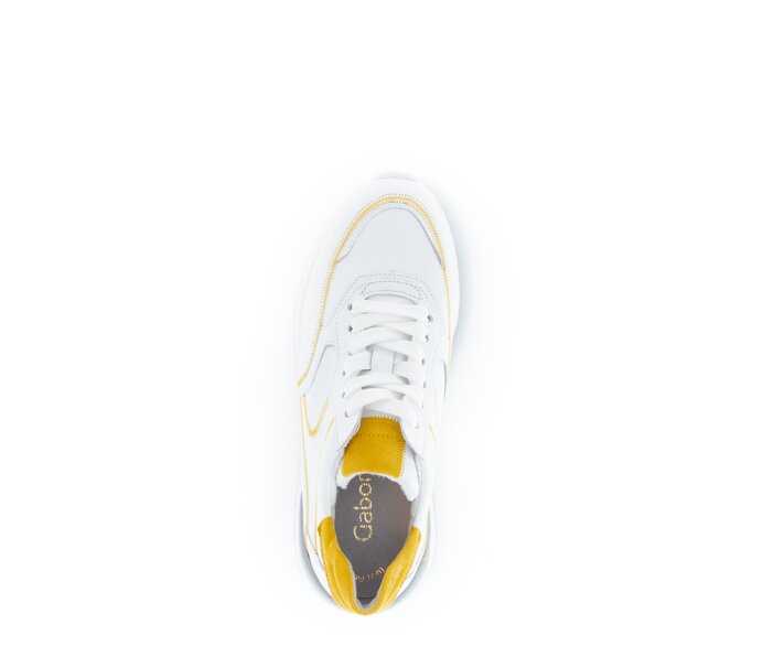 Gabor Sneaker Low Weiß - Glattleder