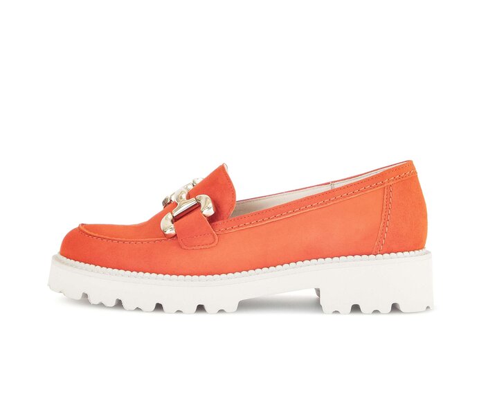 Gabor Loafer Orange - Rauleder