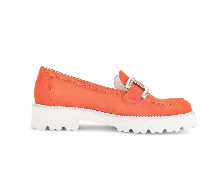 Gabor Loafer Orange - Rauleder