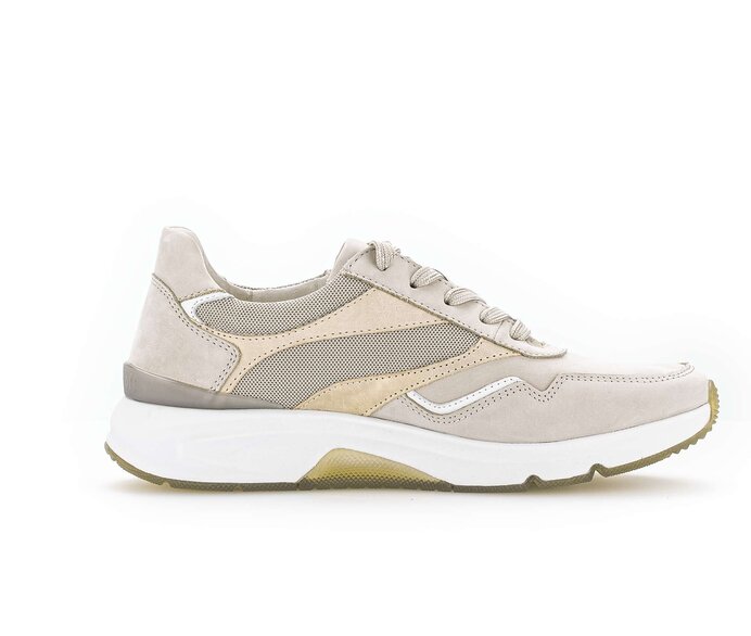 Gabor Sneaker Low Beige - Rauleder