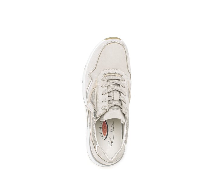 Gabor Sneaker Low Beige - Rauleder