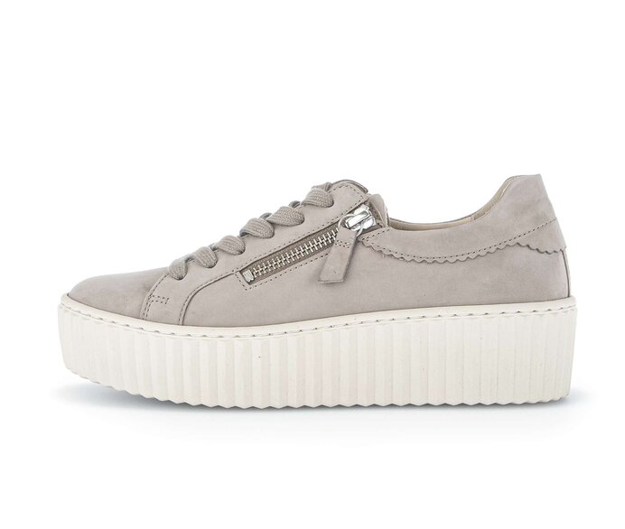 Gabor Sneaker Low Grau - Rauleder