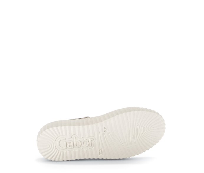 Gabor Sneaker Low Grau - Rauleder