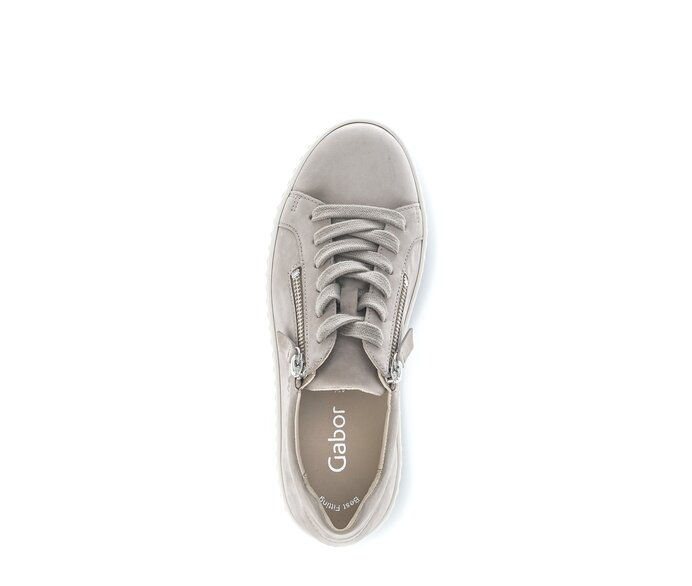 Gabor Sneaker Low Grau - Rauleder
