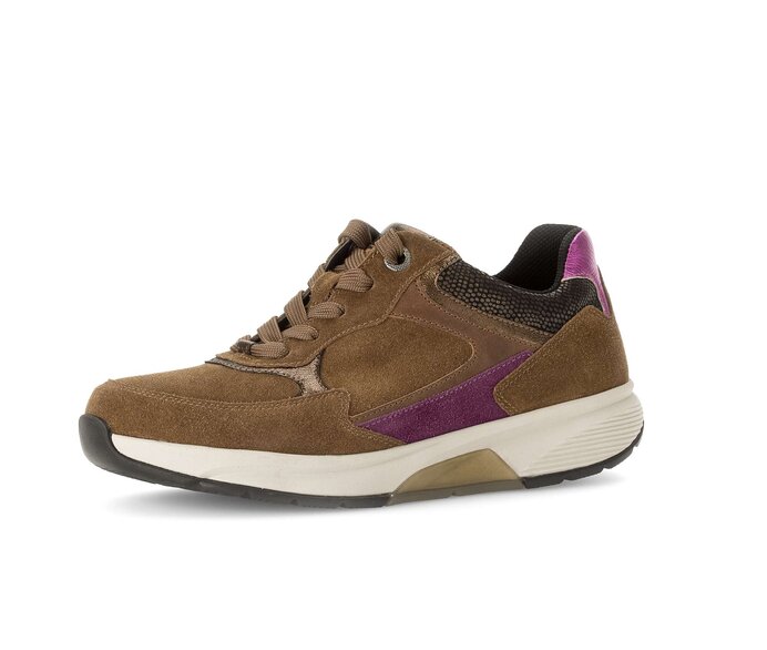 Gabor Sneaker Low Braun - Rauleder
