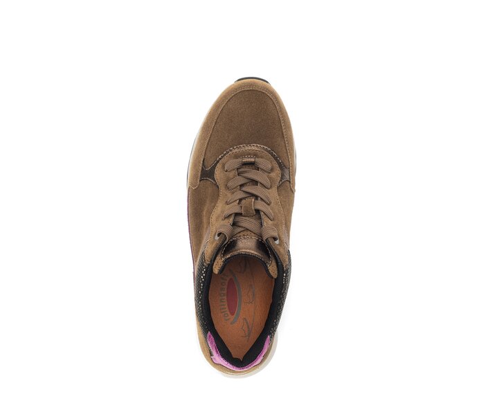 Gabor Sneaker Low Braun - Rauleder