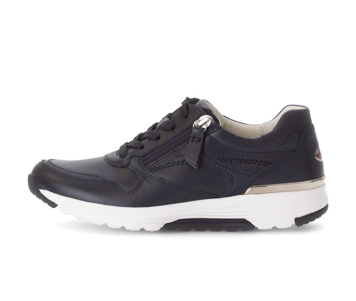 Gabor Sneaker Low Blau - Glattleder