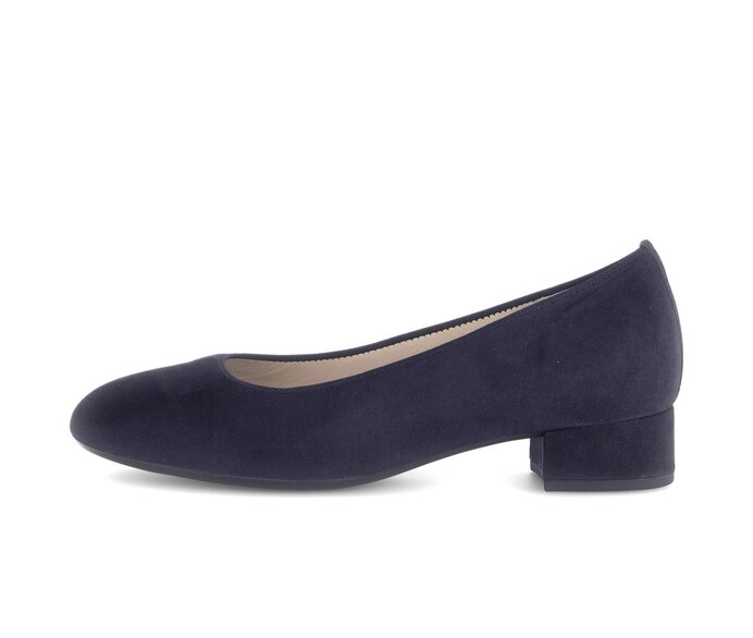Gabor Eleganter Pumps Blau - Rauleder