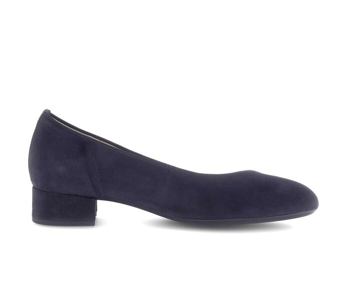 Gabor Eleganter Pumps Blau - Rauleder