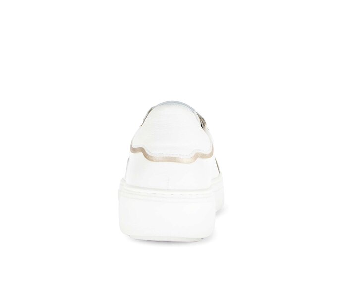 Gabor Sneaker Low Creme - Materialmix Leder