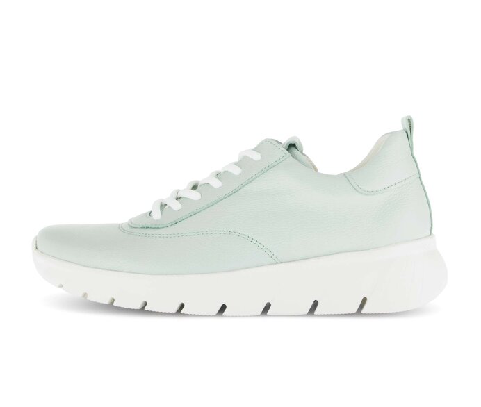 Gabor Sneaker Low Grün - Glattleder