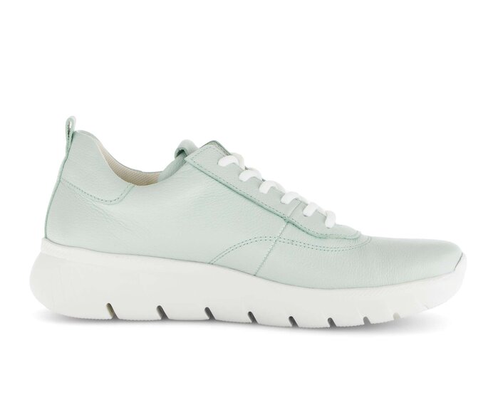 Gabor Sneaker Low Grün - Glattleder