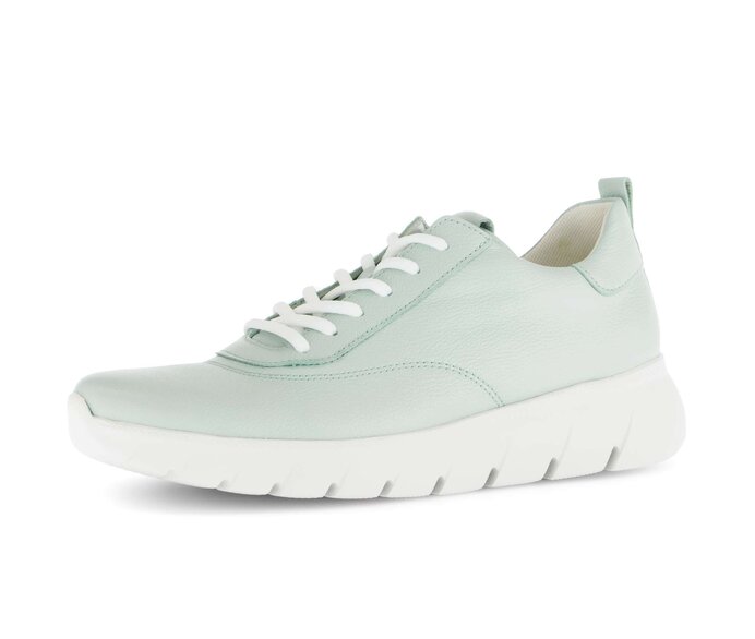 Gabor Sneaker Low Grün - Glattleder