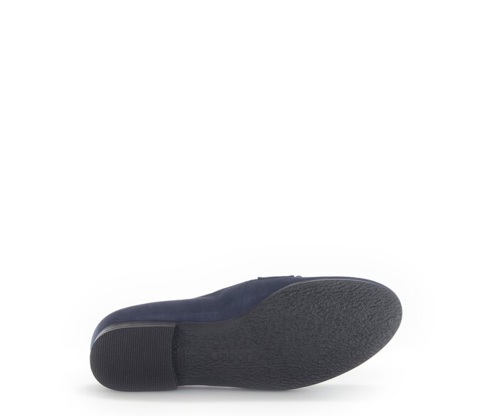 Gabor Slipper Blau - Rauleder