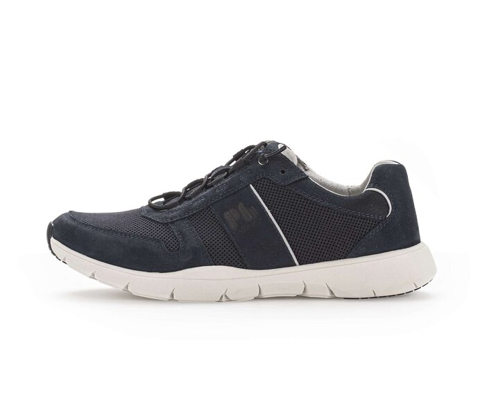 Pius Gabor Sneaker Low Blau - Materialmix Leder/Textil