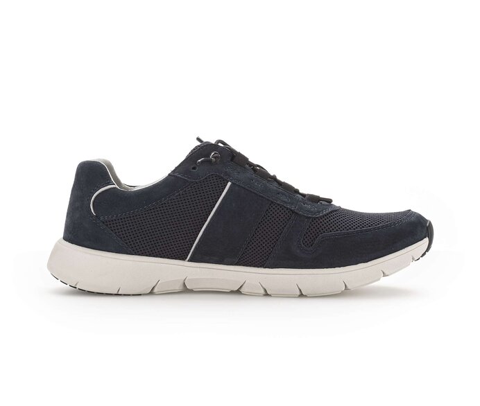 Pius Gabor Sneaker Low Blau - Materialmix Leder/Textil