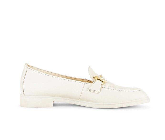 Gabor Slipper Beige - Glattleder