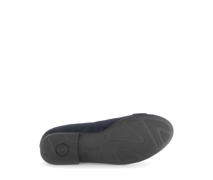 Gabor Eleganter Ballerina Blau - Rauleder