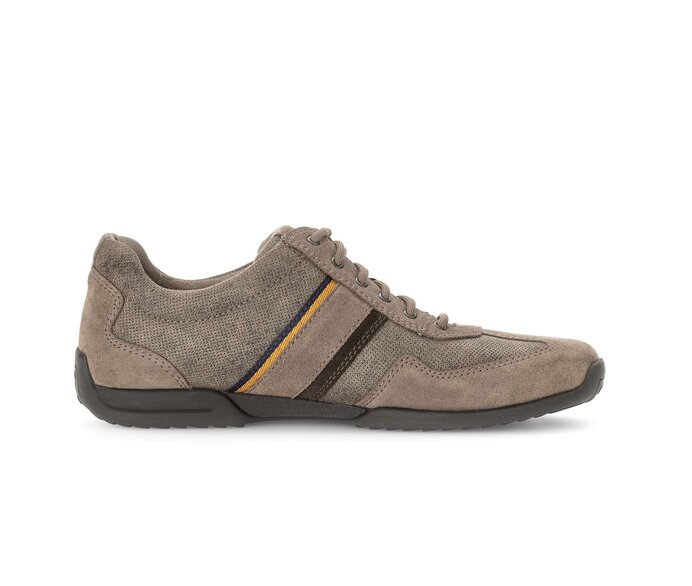 Pius Gabor Sneaker Low Braun - Materialmix Leder/Lederimitat