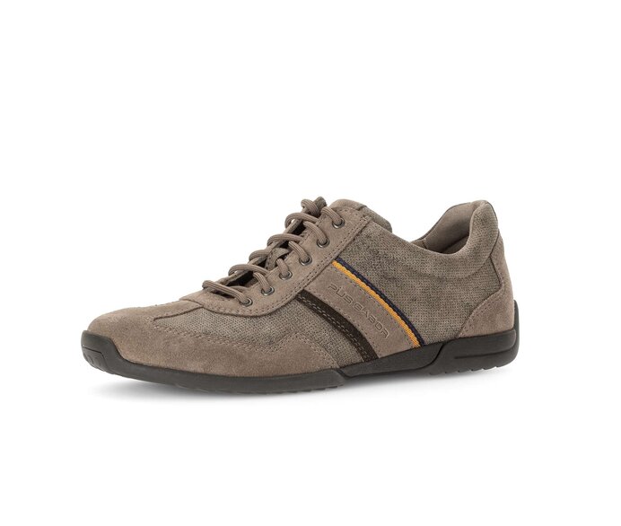 Pius Gabor Sneaker Low Braun - Materialmix Leder/Lederimitat
