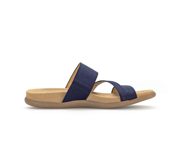 Gabor Pantolette Blau - Textil