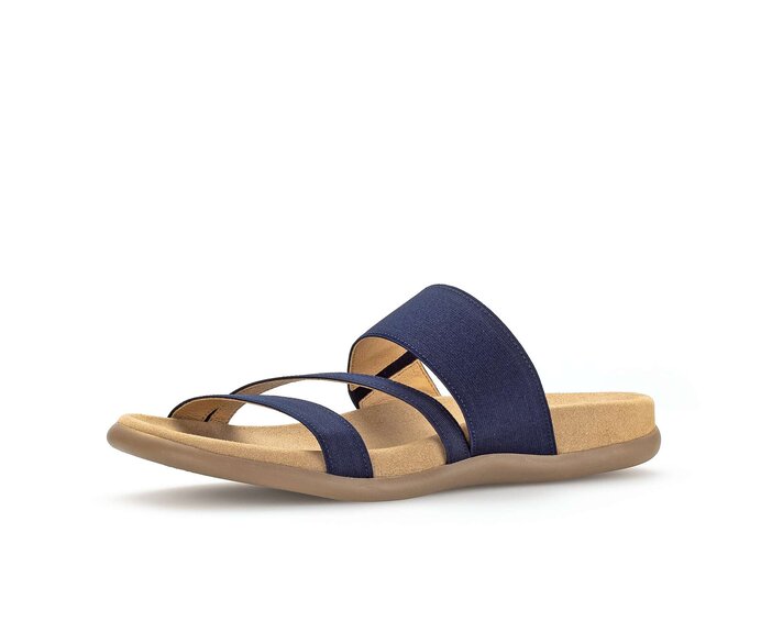 Gabor Pantolette Blau - Textil