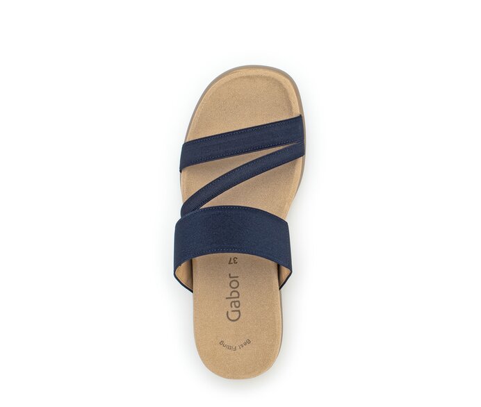 Gabor Pantolette Blau - Textil