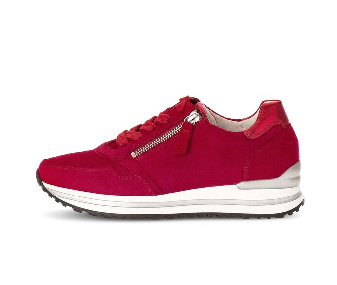 Gabor Sneaker Low Rot - Rauleder