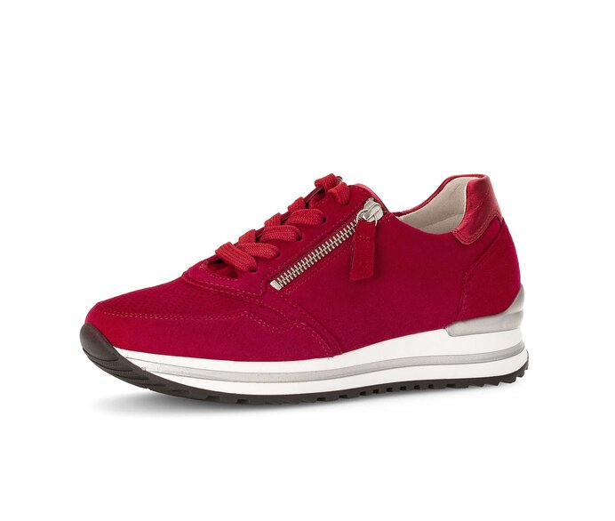 Gabor Sneaker Low Rot - Rauleder
