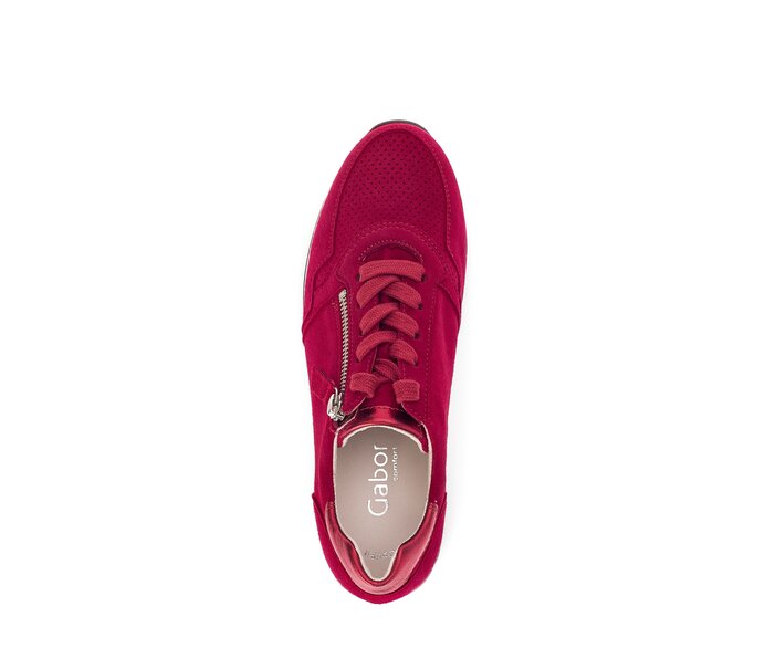 Gabor Sneaker Low Rot - Rauleder