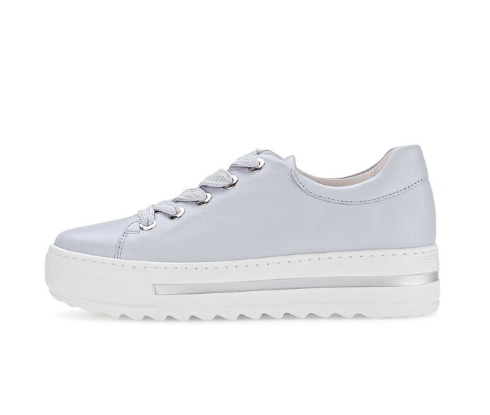 Gabor Sneaker Low Blau - Glattleder