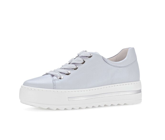 Gabor Sneaker Low Blau - Glattleder