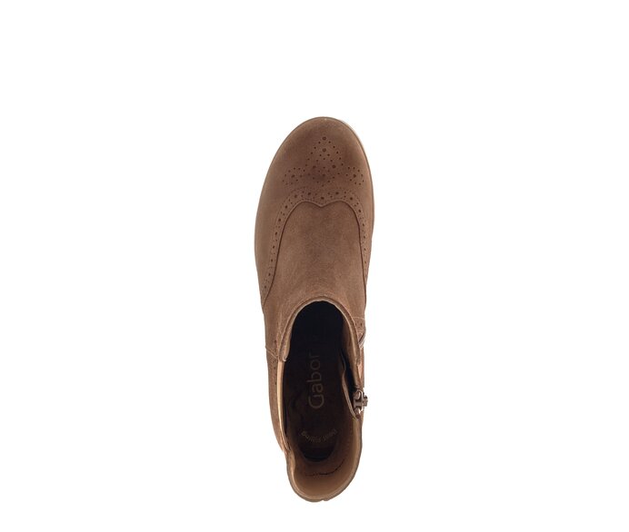 Gabor Chelsea Boot Braun - Rauleder