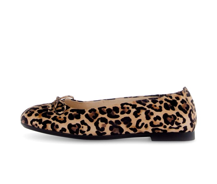 Gabor Eleganter Ballerina Beige - Rauleder