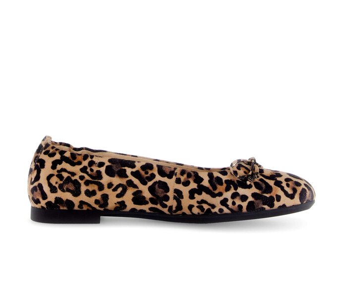 Gabor Eleganter Ballerina Beige - Rauleder