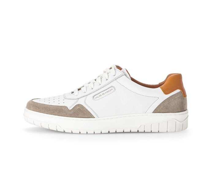 Pius Gabor Sneaker Low Weiß - Glattleder