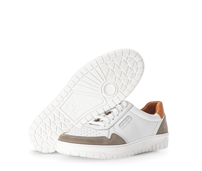Pius Gabor Sneaker Low Weiß - Glattleder