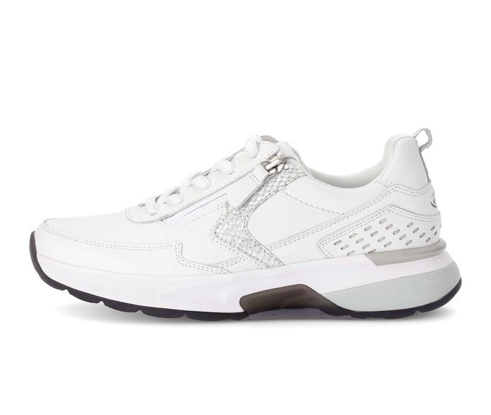 Gabor Sneaker Low Weiß - Glattleder