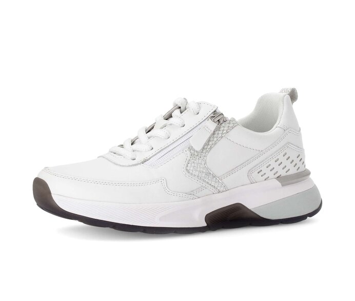 Gabor Sneaker Low Weiß - Glattleder