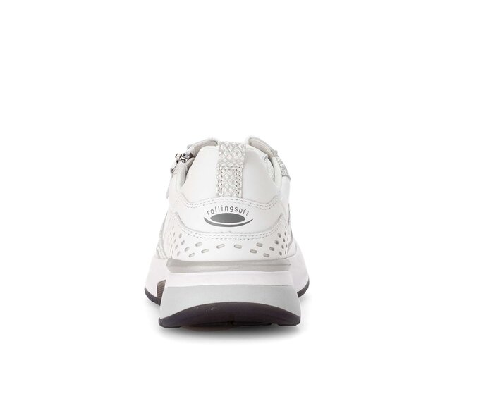 Gabor Sneaker Low Weiß - Glattleder